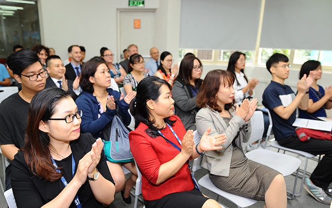 Bạn trẻ trải nghiệm chương trình Quản trị khách sạn quốc tế tại Việt Nam