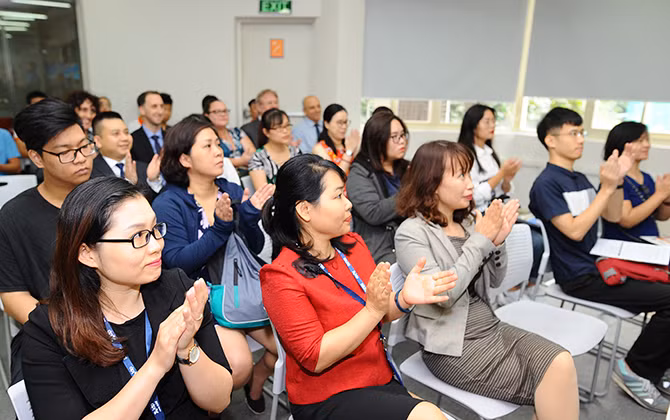 Bạn trẻ trải nghiệm chương trình Quản trị khách sạn quốc tế tại Việt Nam