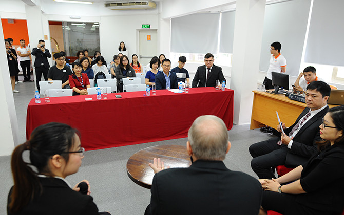 Bạn trẻ trải nghiệm chương trình Quản trị khách sạn quốc tế tại Việt Nam