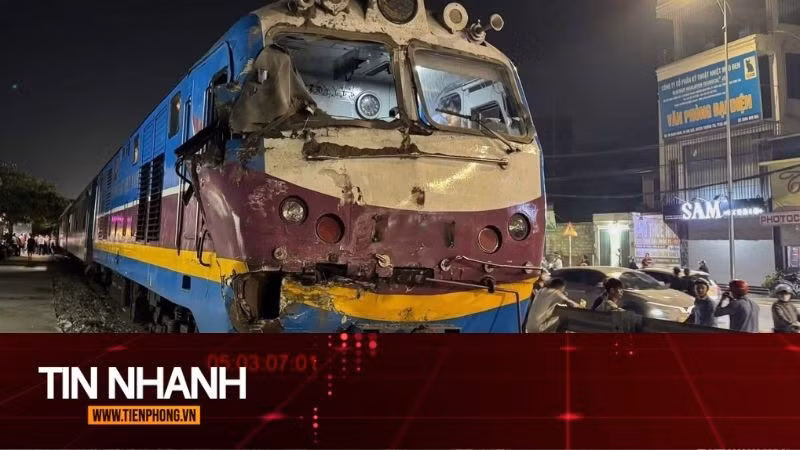 TIN NHANH: Tàu hỏa đâm xe tải: Cục CSGT đề nghị Công Hà Nội điều tra trách nhiệm của tài xế