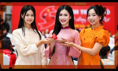 Top 5 Hoa hậu Việt Nam xúc động trước thông điệp Chủ Nhật Đỏ 2026