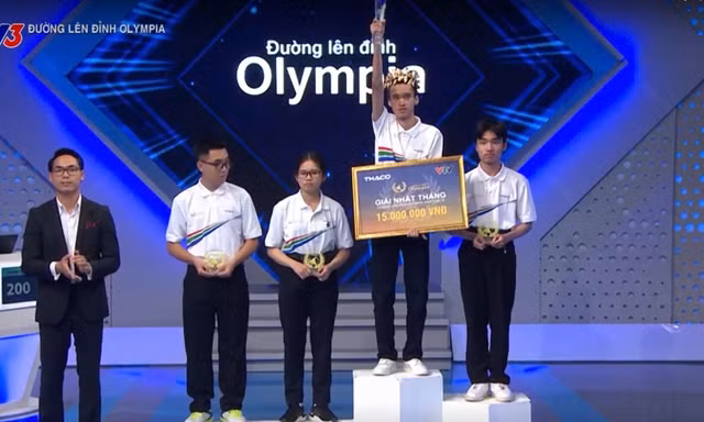 Màn bứt phá phút chót giúp nam sinh Huế giành vòng nguyệt quế Tháng Olympia 26