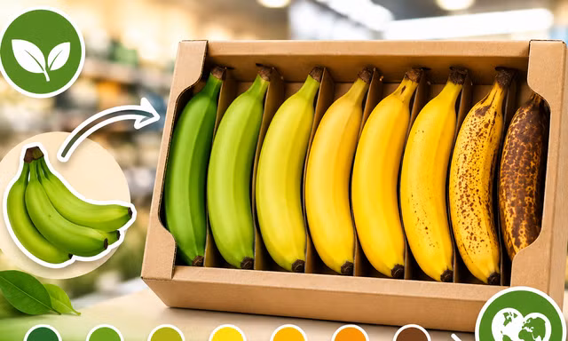 Khi chuối có "lịch trình" chín: Ý tưởng đóng gói vừa tiện lợi vừa tránh lãng phí