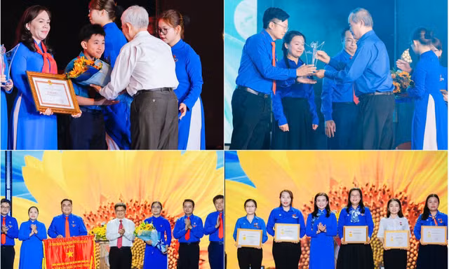 9 tập thể nhận Giải thưởng Hồ Hảo Hớn nhân kỷ niệm 95 năm ngày thành lập Đoàn