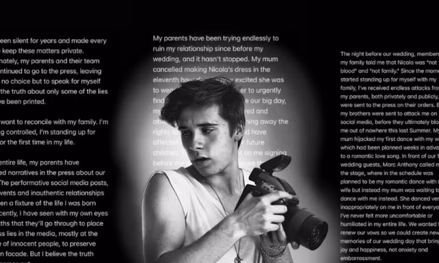 Brooklyn Beckham bị tố "đóng vai nạn nhân" trong tâm thư "vạch mặt" gia đình