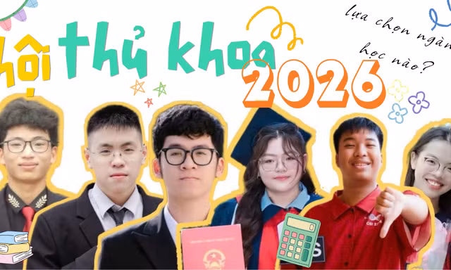 Các Thủ khoa kỳ thi tốt nghiệp THPT 2026 chọn ngành học, trường đại học nào?