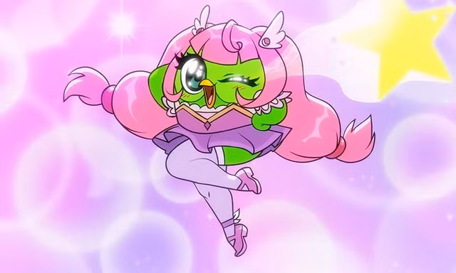 Chú chim xanh "dí" học ngoại ngữ chính thức ra mắt anime riêng