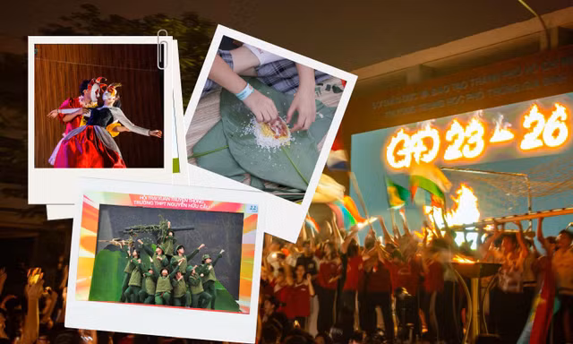 Tưng bừng chuỗi hoạt động đặc sắc tại Hội trại Truyền thống của các trường 