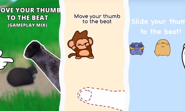 Move your thumb to the beat: Trào lưu ngón tay "đập beat" khuấy đảo cõi mạng