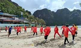 Tuyển nữ Việt Nam đấu tập 'quân xanh' trong nước , sẵn sàng cho giải Đông Nam Á 2025