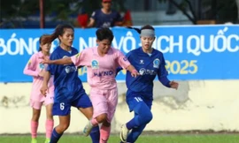 Lượt 2 giải nữ VĐQG 2025: Hà Nội buộc Thái Nguyên chia điểm 