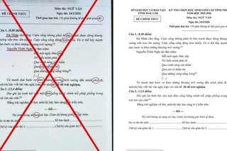 Lan truyền đề thi học sinh giỏi đầy lỗi chính tả: Sở GD&ĐT Đắk Lắk lên tiếng