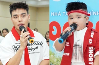 Con trai Dương Lâm tự tin đi casting, phối hợp nhịp nhàng cùng ba trên sân khấu