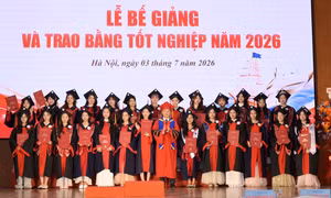 718 tân cử nhân Học viện Phụ nữ Việt Nam tốt nghiệp, sẵn sàng bước vào hành trình mới