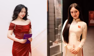 Bản lĩnh của 'đóa hồng' Ngoại giao trên sân khấu song ngữ