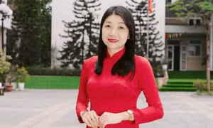 Thạc sĩ Nguyễn Thu Hà - Hiệu trưởng Trường THPT Mỹ Đình, nhìn lại chặng đường 5 năm hình thành và phát triển của nhà trường.