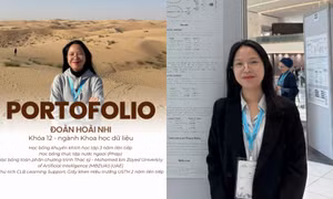 Rẽ hướng sang UAE, nữ sinh USTH giành học bổng toàn phần tại 'đại học AI' đầu tiên trên thế giới