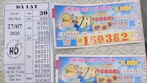 Ngư dân vừa vào bờ mua vé số, trúng liền 8 tỷ đồng