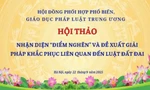 Đề xuất giải pháp khắc phục điểm nghẽn lĩnh vực đất đai