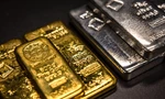 Giá vàng 'ăn theo' giá bạc 