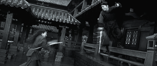 Phân cảnh khiến Chân Tử Đan bị thương ở gần mắt. Phân cảnh khiến Chân Tử Đan bị thương ở gần mắt.