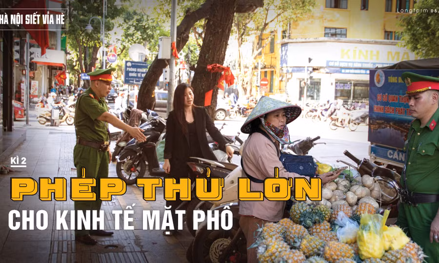Hà Nội siết vỉa hè: Phép thử lớn cho kinh tế mặt phố