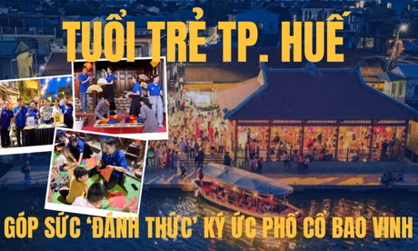 Tuổi trẻ TP. Huế góp sức ‘đánh thức’ ký ức phố cổ Bao Vinh