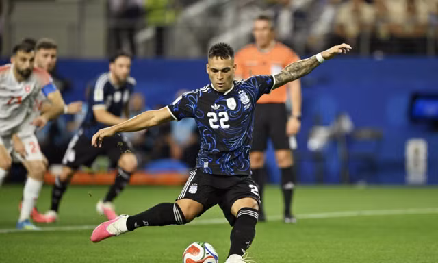 Trực tiếp Jordan vs Argentina 0-2 (H1): Vào!!! Argentina gia tăng cách biệt 