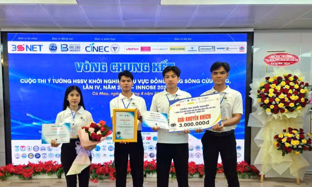 Sinh viên Đại học Trà Vinh gọi vốn thành công 200 triệu tại Chung Kết ‘Innobe 2026’ 