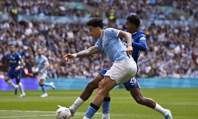 Trực tiếp Man City vs Chelsea 0-0 (H1): Không vào!!! Haaland bị từ chối bàn thắng 