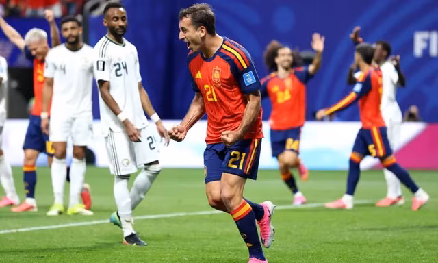 Trực tiếp Tây Ban Nha 3-0 Saudi Arabia (Hết hiệp 1): Quá dễ cho La Roja