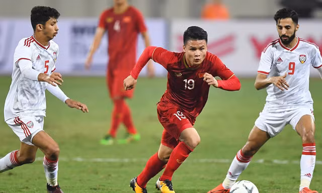 Thống kê báo động với U23 Việt Nam trong các cuộc đối đầu UAE