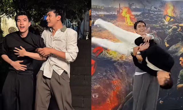 Màn "chào hỏi" của Đỗ Nhật Hoàng làm HIEUTHUHAI hết hồn, lưu ý không làm theo