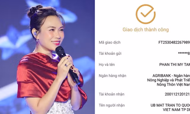 Fan chỉ ra số tiền khủng Mỹ Tâm đã quyên góp cứu trợ đồng bào khó khăn trong năm nay