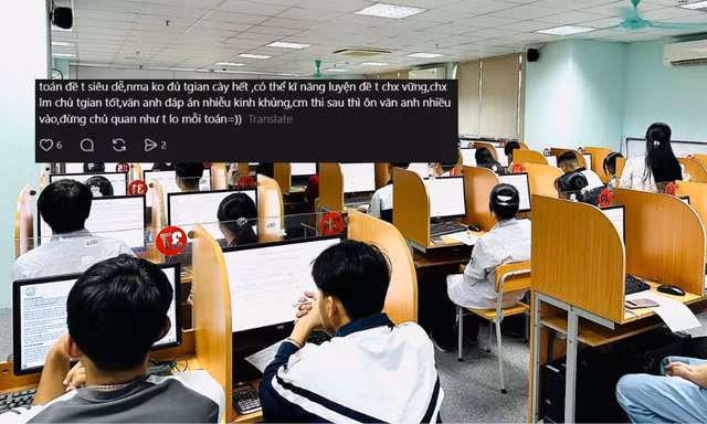 Teen 2K8 "ồn" về đề thi HSA 603: Tiếng Anh càng làm càng "đơ người", đề Văn có "bẫy"