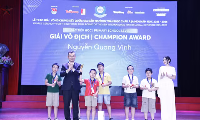 AIMO 2026: Bệ phóng chạm giấc mơ toàn cầu, 9 cúp Vô địch Quốc gia tìm được chủ nhân