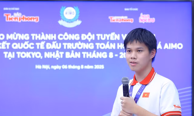 Bảng thành tích "đỉnh chóp" của chủ nhân cúp Quán quân Chung kết Quốc tế AIMO 2025