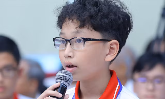 La Thiên Ân - chủ nhân huy chương vàng và cả tá kỷ niệm "vui hết ga" tại AIMO 2025 