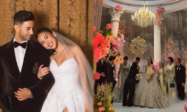 Đám cưới Tiên Nguyễn và chồng gốc Dubai: Từ không gian đến thực đơn đều "xịn mịn"