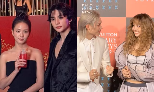 BLACKPINK - Stray Kids tương tác: Lisa Felix, Jisoo Hyunjin là "cặp bài truyền thông"
