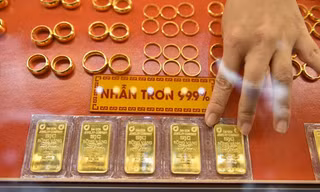 Giá vàng thấp nhất 3 tháng qua