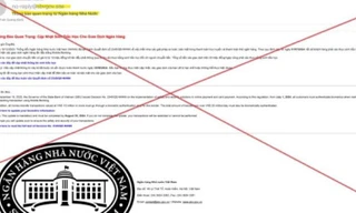 Cảnh báo trang web chứa mã độc, chiếm đoạt tài khoản ngân hàng 