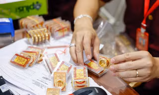 Giá vàng bật tăng