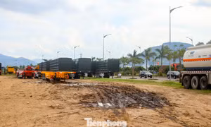 Đất dự án đô thị mới ở Gia Lai bị chiếm dụng trái phép làm bãi đỗ xe
