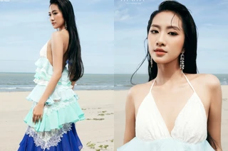 Ngắm trọn bộ ảnh thời trang đầu tiên sau đăng quang của Hoa hậu Trúc Linh