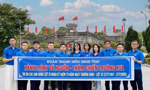 Tuổi trẻ Bắc Ninh nối dài hành trình 'Đền ơn đáp nghĩa'