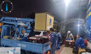 VNPT kết nối những cuộc gọi bình an trong mưa lũ