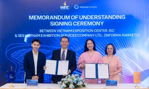VEC hợp tác chiến lược với các đối tác hàng đầu, thúc đẩy chuỗi sự kiện triển lãm quốc tế tại Việt Nam