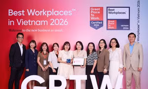 Amway Việt Nam hai năm liên tiếp đứng top nơi làm việc xuất sắc hàng đầu Việt Nam 2026 