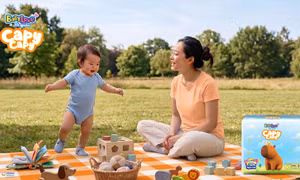 Baby Love Capycapy: Dòng tã tiết kiệm thời bão giá, thấm hút vượt trội suốt nhiều giờ